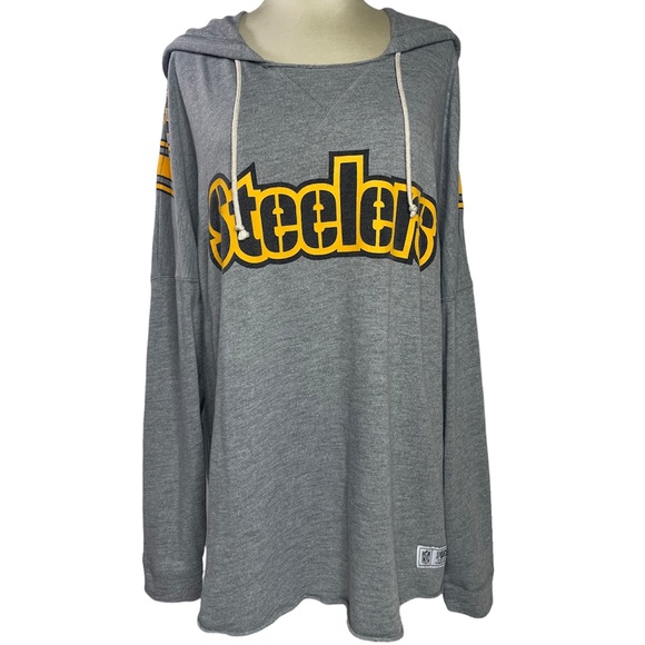 Victoria’s Secret PINK Steelers NFL Hoodie SUPER RARE Exclusive Collection Piece - Picture 12 of 16